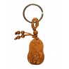 Horse Zodiac Wood Keyring