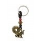 Zodiac Metal Keyring