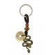 Zodiac Metal Keyring