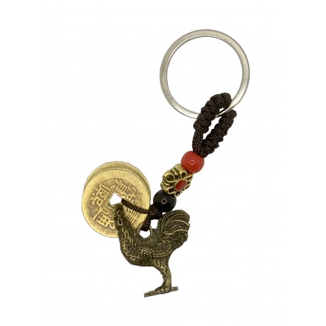 Monkey Zodiac Metal Keyring