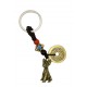 Dog Zodiac Metal Keyring