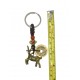 Dog Zodiac Metal Keyring