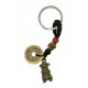 Dog Zodiac Metal Keyring