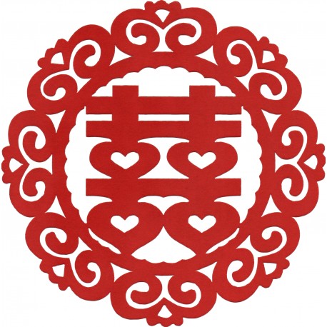 Double Happiness Decoration